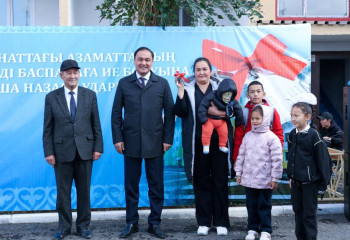 Ключи от 34 квартир вручили жителям Жанатаса