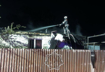 Трагедия в Талгаре: дом родных погибшего подростка сгорел дотла