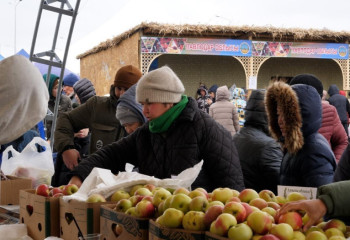 Төрт облыстың шаруалары елордадағы жәрмеңкеге  900 тонна өнім әкелді