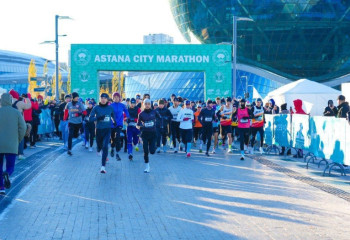 Более 2 тысяч человек приняли участие в Astana City Marathon