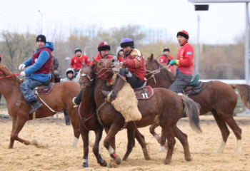 В Астане проходят соревнования по байге и кокпару