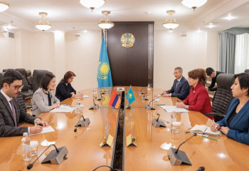 Kazakhstan and Armenia sign action plan for Cooperation in field of cultural and humanitarian cooperation