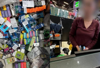 В Алматы в торговом доме изъяли пять тысяч вейпов