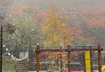 Алматыда алғашқы қар жауды