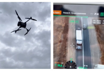 Нарушения ПДД фиксируют дроны в небе над трассами Казахстана