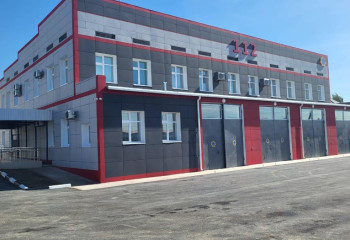 Новое пожарное депо открыли в Шымкенте ко Дню спасателя