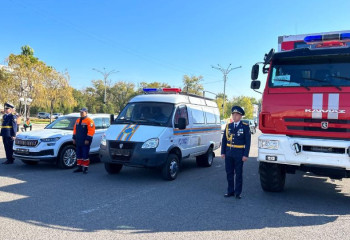 Жамбыл облысының ТЖ департаментіне жаңа техника кілттері табысталды