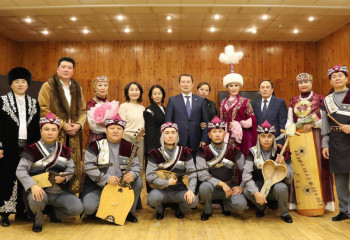 Семейлік өнерпаздар Минскте өнер көрсетті