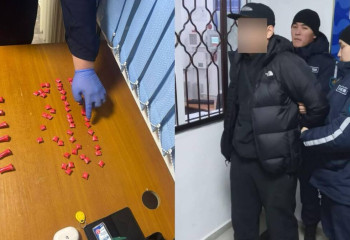 Астанада Ұлттық ұлан жауынгерлері бір тәулікте үш есірткі таратушыны ұстады