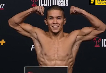 Асу Алмабаев UFC-де жеңіске жетті