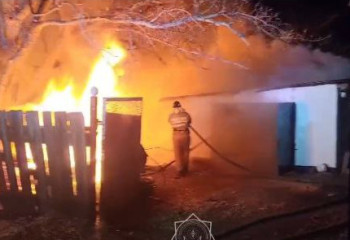 Қарағанды облысында өрт шығып, 3 бала эвакуацияланды