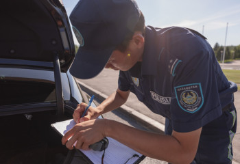 Лишенный водительских прав житель Актюбинской области пойман пьяным за рулем