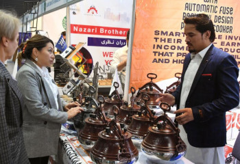 Exhibition of Afghan goods held in Almaty