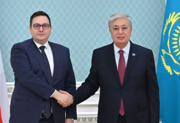 Head of State receives Minister of Foreign Affairs  of Czech Republic Jan Lipavský