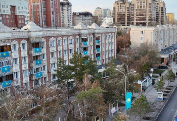 Елордада көпқабатты тұрғын үйлердің балкондарына мыңға жуық ту ілінді