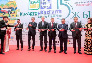 Ведущие компании из 30 стран мира съехались на агровыставку «Kaz Agro&Kaz Farm»