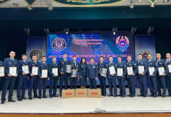 Полицейский из области Абай назван лучшим оперативником страны