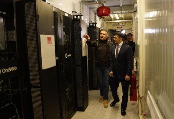 В Алматы протестировали спутниковый интернет Eutelsat-OneWeb