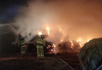 Ақтөбеде  жанып жатқан шөп сөндірілді