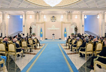 Көктемгі тасқынға қарамастан 26 миллион тонна астық жиналды - Тоқаев