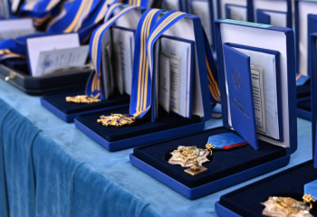 На церемонии вручения государственных наград выступили лауреаты и выдающиеся деятели Казахстана