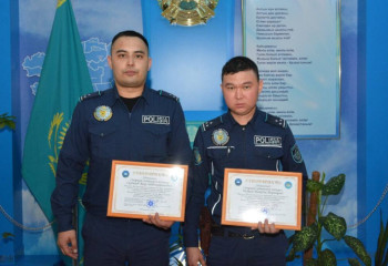 СҚО-да полицейлер зейнеткерге дер кезінде көмек көрсетті