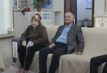 Шымкенттегі қарттар үйінде екі қария отау құрды