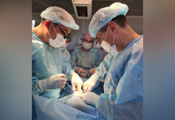 Младенца с редкой кистой печени успешно оперировали в Туркестане