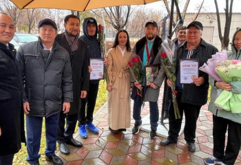 Зажглась новая звезда на «Аллее легкоатлетов» в Караганде