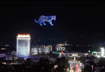 Алматыда дрондар шоуы өтті