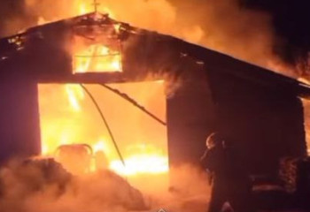 Батыс Қазақстанда ірі қойма жанып кетті