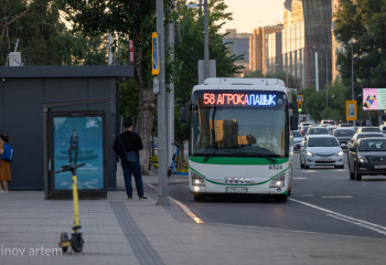 Астанада бірқатар автобустың бағыты өзгерді