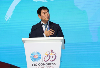 Моринари Ватанабэ Халықаралық гимнастика федерациясы президенті қызметіне қайта сайланды