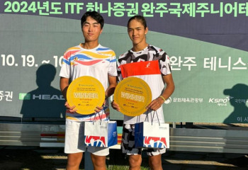 Қазақстандық Әмір Омарханов Кореядағы теннис турнирінде жеңімпаз атанды