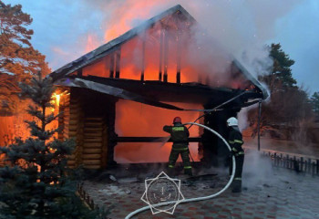 Павлодарда моншадан шыққан өрт сөндірілді