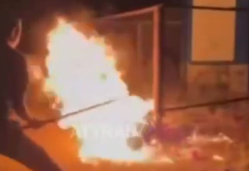 Атырауда итті тірідей өртеп жібергендер сотталды