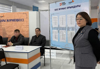 Ярмарку вакансий для людей с особыми потребностями организовали в Туркестане