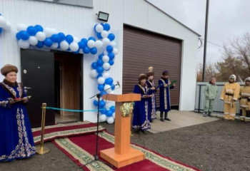 Новый пожарный пост открылся в Карагандинской области