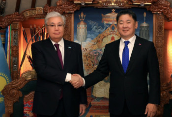Қазақстан мен Моңғолия президенттері шағын құрамда келіссөз жүргізді
