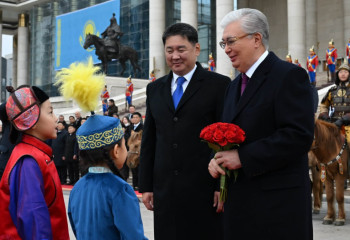 Касым-Жомарт Токаев прибыл в Монголию с государственным визитом