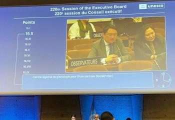Permanent delegation of Kazakhstan participates in 220th session of UNESCO’s executive board