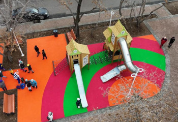 Астанадағы Жеңіс даңғылында жаңа саябақ ашылды