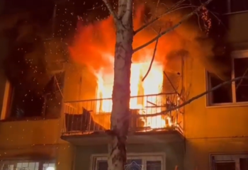 Өскеменде көпқабатты тұрғын үйден өрт шықты