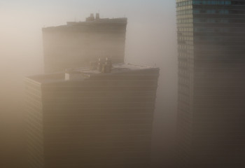 Туман и гололед ожидаются на большей части Казахстана