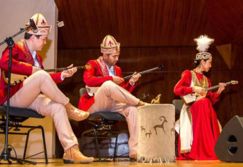 Astana Sazy ensemble presents Kazakh folk art in Madrid
