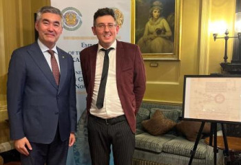 Geographical maps of Kazakh State of XVI-XIX centuries presented in British travellers’ club