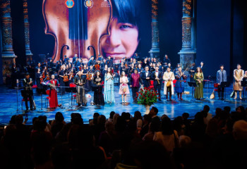 World-famous virtuoso violinist gives concert at Astana Opera