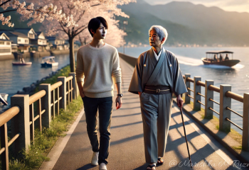 Арендовать дедушку можно в Японии