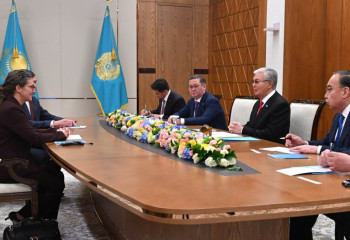 Тоқаев Microsoft компаниясының басшылығымен кездесу өткізді