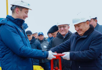 Жители села Жибек Жолы Акмолинской области получили природный газ